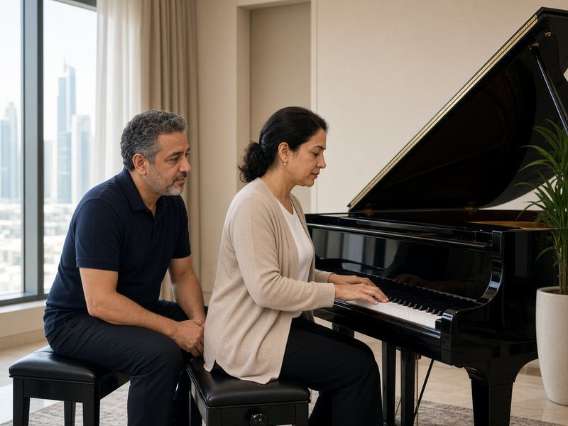 Maintenance at Nocipsvasa Piano Studio